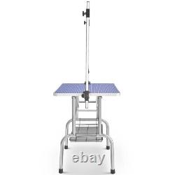 36 Pet Grooming Table Adjustable TWO Arms Heavy Duty Table for Dog Cat Foldable