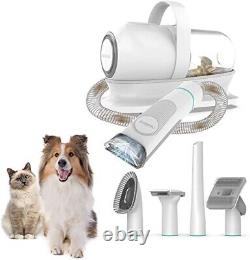 By neabot P1 Pro Pet Grooming Kit & Vacuum Suction 99% Pet Hair, Dog Grooming