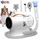 Dog & Cat 12000pa Pet Grooming Kit & Vacuum 2l Large Capacity With 5 Clipper Tools