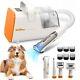 Dog Grooming Kit Clippers Vacuum Pet Groomer Vacuum Dog Hair Clipper With 5