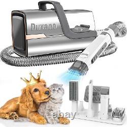 Dog Grooming Kit & Dog Hair Vacuum, 15000 Pa Powerful Suction, Pet Grooming Va