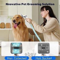 Dog Grooming Kit & Dog Hair Vacuum, 15000 Pa Powerful Suction, Pet Grooming Va