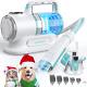 Dog Grooming Kit Pet Grooming Vacuum 6 In 1 Dog Clippers For Grooming 11000pa