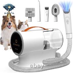 Dog Grooming Vacuum, Dog Grooming Kit, 12000Pa Strong Pet Grooming Vacuum for Dog