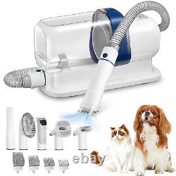 Dog Grooming Vacuum & Pet Grooming Kit with2.3L Capacity Larger Pet Hair Dust Cup