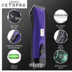 Dog Pet Clippers Quality Pro Andis Oster Wahl Compatible A5 Cordless Carry Case