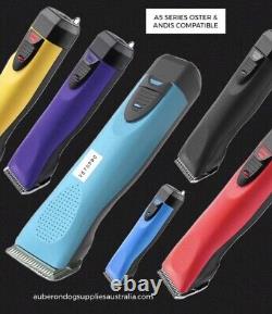 Dog Pet Clippers Quality Pro Andis Oster Wahl Compatible A5 Cordless Carry Case