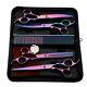 Groomtech Spring Rainbow Pet Grooming Scissors Kit, Set Of 4 With Comb Dog Pet