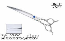 KKO Comfort Line Scissors Curved 8 Dog Pet Grooming