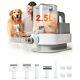 Katio Kadio 5 In 1 Pro Dog Pet Grooming Vacuum Kit For Long Hair Shedding 2.5l