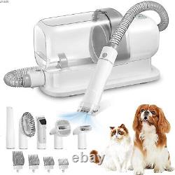 Lovely Pet Grooming Vacuum Dog Grooming Kit 2.3L Capacity Larger Pet Hair Dust