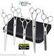 Master Grooming Tools 5 Pc Shear Scissor Set Thinning, Curved& 3 Straightpet Dog
