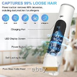 Mrdoggy 14Kpa Dog Grooming Kit & Vacuum 2.5L Pet Hair Vacuum Grooming Kit