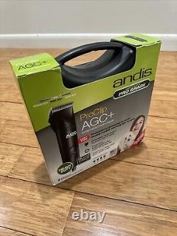 NEW Andis ProClip AGC+ Professional Pet Clipper Grooming Kit in Storage Case