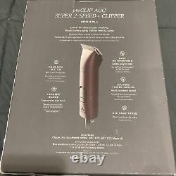 New Andis ProClip AGC Super 2-Speed+ Detachable Blade Clipper Dog Pet NEW IN BOX