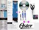 Oster A5 Pro Turbo 2 Speed Clipper Kit&10 Blade, Shears, Dvd Set Dog Pet Grooming