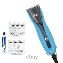 Oster A6 Slim 3 Speed Pro Powerful Pet Dog Clipper with #10 Blade & 7F Blade