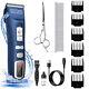 Pet Clippers Professional Heavy Duty Trimmer Dog Grooming Kit Thick Hair Trimmer