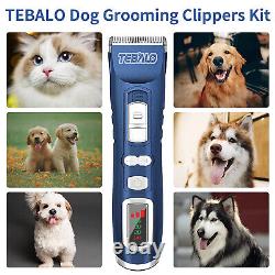 PET CLIPPERS Professional Heavy Duty Trimmer Dog Grooming Kit Thick Hair Trimmer