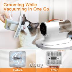 PG100 Pet Grooming Kit & Vacuum, Professional Grooming Clipper Tools for Dogs C