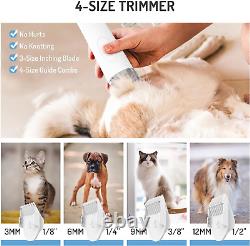 Pet Clipper Grooming Vacuum Kit 5in1 Dog Brush Professional with2.5L Capacity Cup