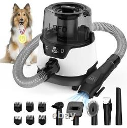 Pet Dog Cat Grooming Vacuum 360° Air Intake Hair Shedding Brush Pet Hair Tools