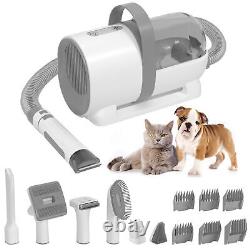 Pet Grooming Kit 7 in 1 Vacuum Suction Hair Clipper 1.5L Tools for Dogs Cats