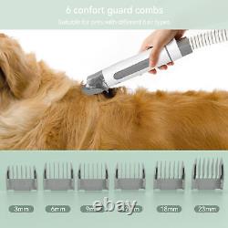 Pet Grooming Kit 7 in 1 Vacuum Suction Hair Clipper 1.5L Tools for Dogs Cats