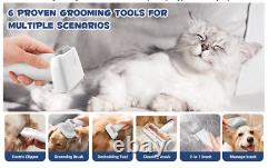 Pet Grooming Kit & Dog Hair Vacuum 99% Pet Hair Suction, 3L Pet Vacuum Groomer