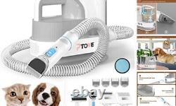 Pet Grooming Kit & Vacuum, Dog Clippers Vacuum for Shedding Grooming, 2.5L