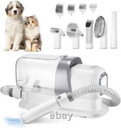 Pet Grooming Kit Vacuum Dog Grooming Clipper Pet Hair Remover with Powerful 2.3L