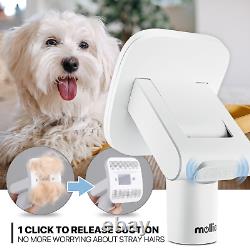 Pet Grooming VACUUM+BLOWER Kit Dog Cat Hair Dryer Clipper Shedding Brush Tool