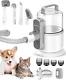 Pet Grooming Vacuum 6 In 1 Dog Grooming Kit With 3 Suction Mode And Large Capaci
