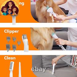 Pet Grooming Vacuum & Dog Grooming Kit, 13Kpa Dog Grooming Vacuum, 2L Dog