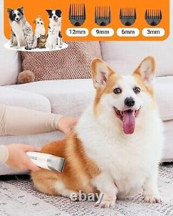 Pet Grooming Vacuum, Dog Grooming Kit with 3 Suction Mode