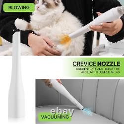 Pet Grooming Vacuum KitSuction+BlowerDog Hair Dryer Clipper Trimmer Brush Tool