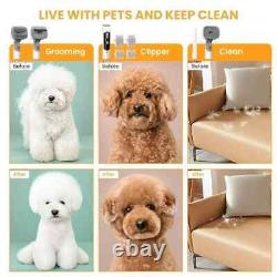 Pet Hair Grooming Vacuum With 5 Pet Grooming, Dog Grooming Kit, Dogs & Cats