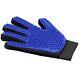 Pet Grooming Glove, Cats Dogs Horses Gentle Hair Remover Fur Shedding 50ct