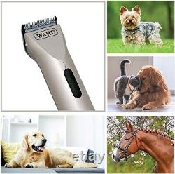 Professional Animal Arco Pet, Dog, Cat, and Horse Cordless Clipper Kit, Champagne