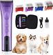 Professional Animal Pet Dog Cat And Horse Cordless Hair Clipper Grooming Kit Wit