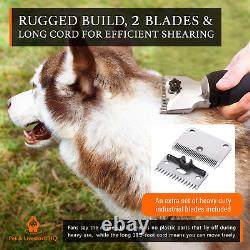 Professional Dog Grooming Clippers for Thick Coats Dog Shears Heavy Duty