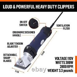 Professional Dog Grooming Clippers for Thick Coats Dog Shears Heavy Duty Ha