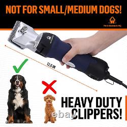 Professional Dog Grooming Clippers for Thick Coats Dog Shears Heavy Duty Hair