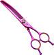 Professional Dog Grooming Scissors Pet Curved Chunker Shears 7.0'' Extremely Sha