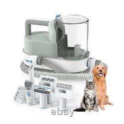 ROCK Pet Clipper Grooming & Pet Grooming Vacuum Kit, 5 in 1 Dog Vacuum Brush