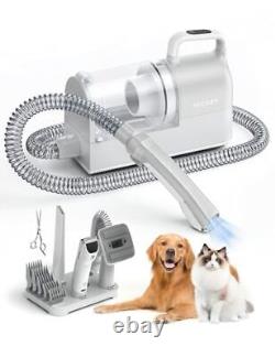 S1+ Pet Grooming Vacuum, Minimum 45dB Pet Friendly Cozy Mode, 12Kpa Dog Gray