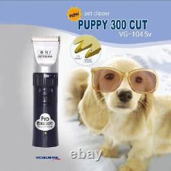 Voguers Pet Clipper Puppy 300 Cut VG104 5v Cat Dog Hair Trimmer Ceramic Blade