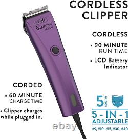 WAHL Professional Animal Bravura Lithium Ion Clipper Pet, Dog, Cat, and Horse