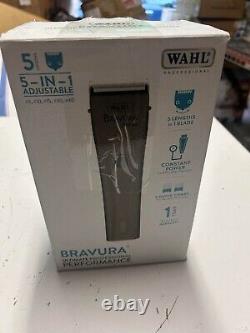 Wahl Bravura Professional Animal Pet, Dog and Horse Cordless Clipper Gunmetal