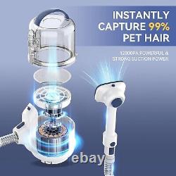 Yinole Dog Grooming Kit & Dog Hair Vacuum, Pet Grooming Vacuum with Pet Hair
